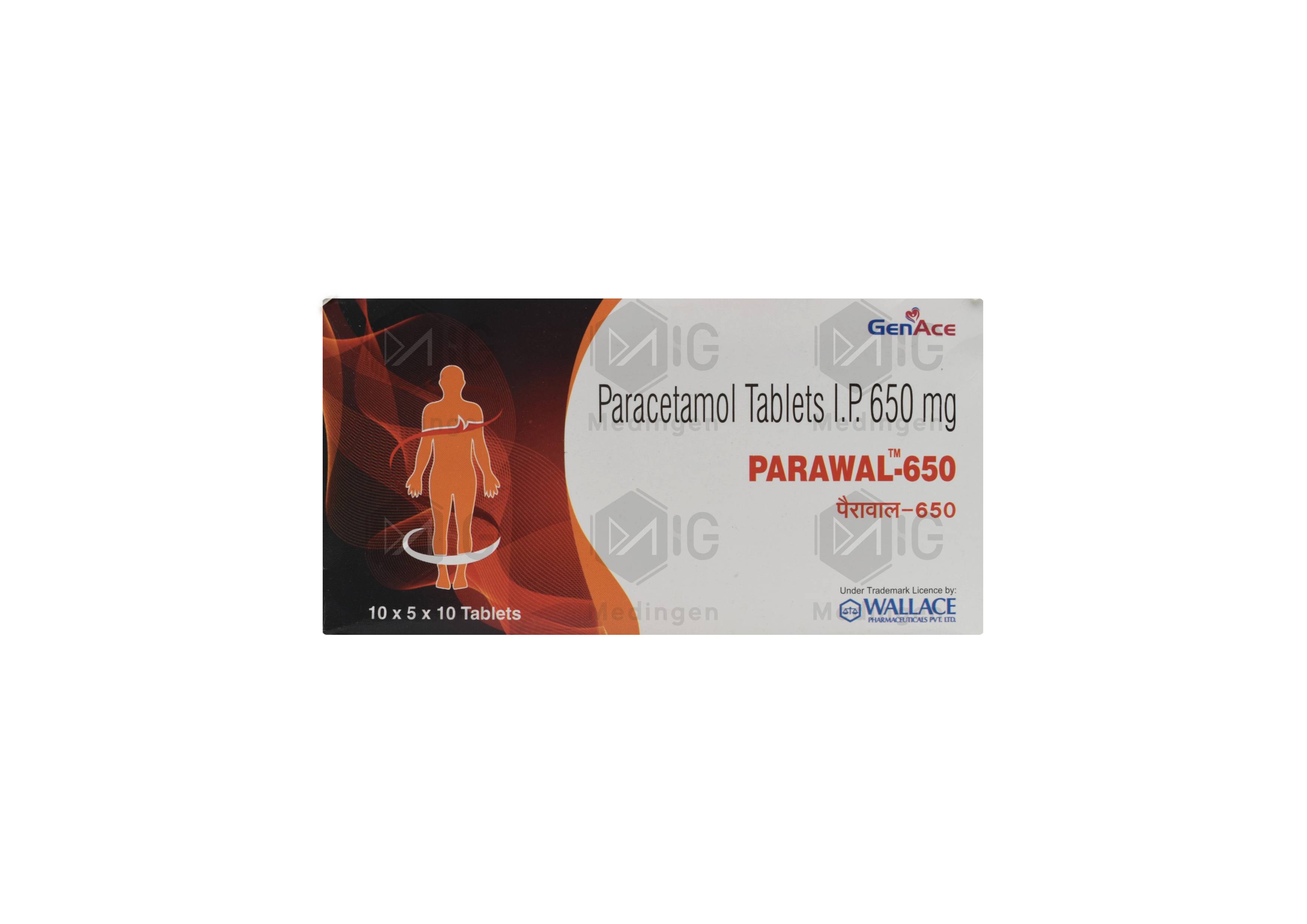 PARAWAL 650MG